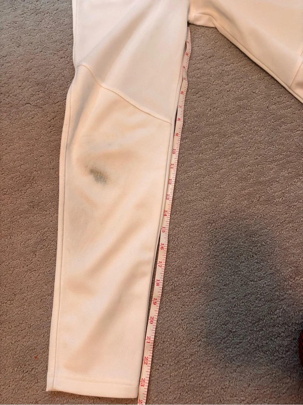 Under Armour Kids White Athletic Baseball Pants